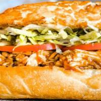 17. WILLIE BROWN · Halal Chicken, BBQ Sauce, Cheddar. All sandwiches are served hot with dirty sauce, lettuce, ...