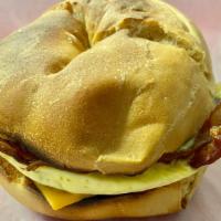 Bacon, Egg & Cheese Bagel · Toasted Bagel With Bacon, Egg & Cheese