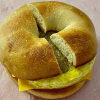 Sausage, Egg & Cheese Bagel · Toasted Bagel With Sausage, Egg & Cheese