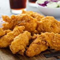 Chicken Tenders (Al-Aziz Famous Chicken Tenders) · Delicious 3 house breaded regular tenders served with house cut fries, mississippi comeback ...
