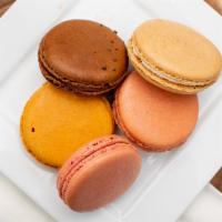 2 for $7 Macarons · Sweet cream sandwiched between two Almond cookies (Gluten-free)