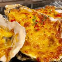 Baked Oysters (3) with Special Mayo · 