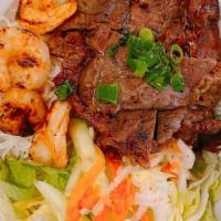31. Vermicelli with Grilled Shrimp and Grilled Pork · 
