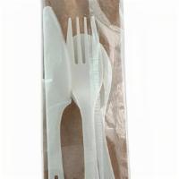 Add Utensils · Add compostable utensils to your order. ***NOTE: Utensils are only provided upon request***