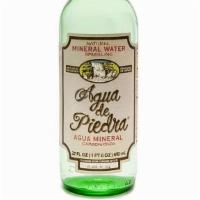 Agua De Piedra 12oz · Bubbly sparkling water loaded with minerals.