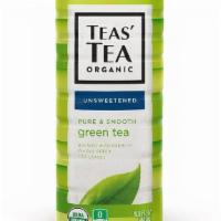 Teas' Tea Organic - Unsweetened Green Tea · Pure, smooth, and unsweetened tea from Teas' Tea.