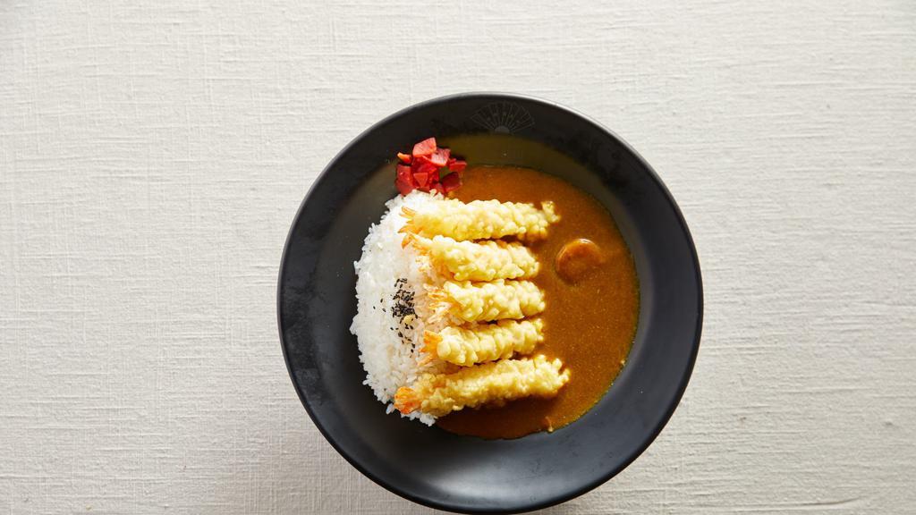 Shrimp Tempura Curry · 