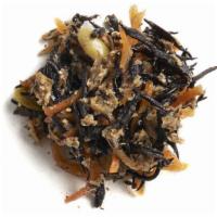 Hijiki Seaweed · Braised hijiki seaweed, carrot, tofu & edamame. Vegan. Gluten free