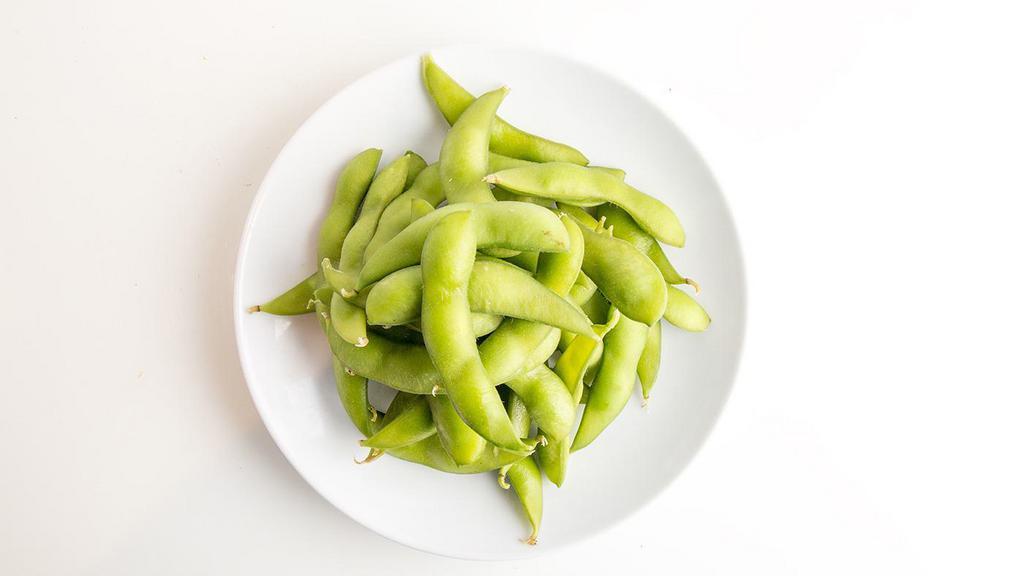 Edamame · Lightly salted soybeans.
