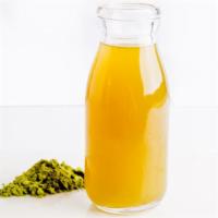 Organic Matcha Lemonade · House-made green tea lemonade sweetened with organic agave.