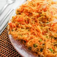 Vegi Biryani · Fried rice cooked with vegetables.