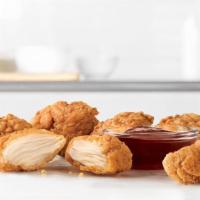 Premium Nuggets (6 Ea.) · 100% white meat chicken in a crispy seasoned breading