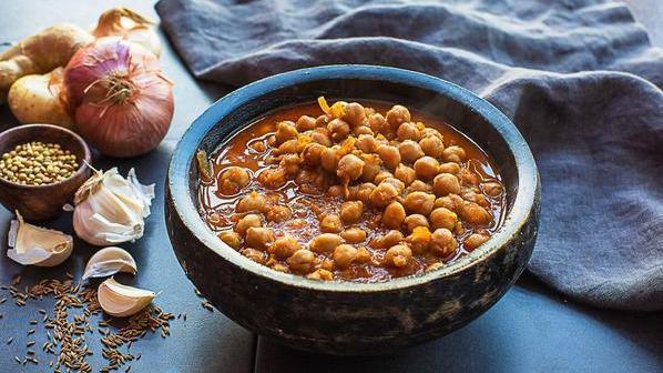 Channa Masala · Vegan. gluten free. Classic North Indian garbanzo bean recipe.