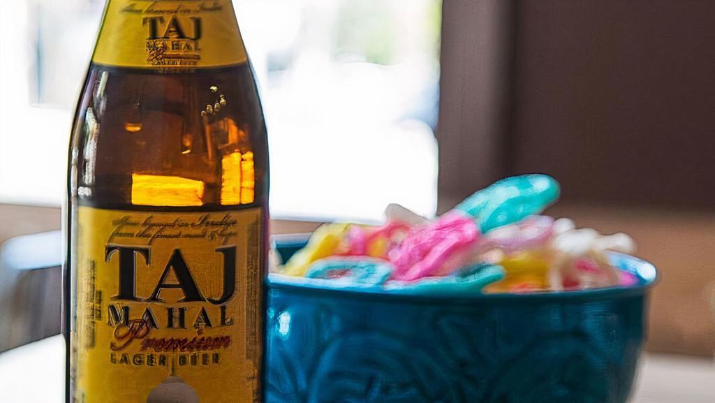Taj Mahal, Large | 22oz, 4.5% abv · Premium Indian lager beer.
