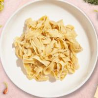 Have It Fettuccine · Fresh fettuccine cooked with your choice of sauce and toppings.