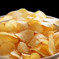 Potato Chips · Potato chips with sauce.