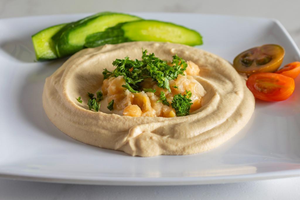 Half Pint Hummus · Vegan chick pea and tahini spread dip