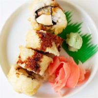 Batman · Deep fried eel, cream cheese tempura tempura roll.