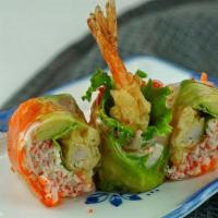 Ebi Tempura Roll (4 Pcs) · Shrimp tp, avocado,masago.