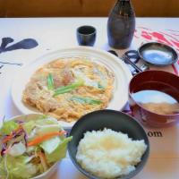Katsu Don (Deep-Fried Pork Cutle, Egg Over Rice) · 