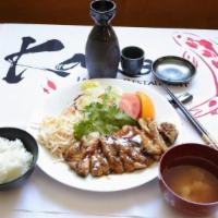 Chicken Teriyaki · Grilled chicken with Teriyaki sauce