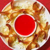 Fried Wontons · (6pc) Fried chicken wontons with dipping sauce.