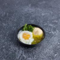 Soft Boiled Egg Tartar Sauce ソフトボイルエッグタルタル · Soft boiled egg with mayonnaise, scallion, relish.