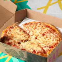 Cheese Pizza · Marinara Sauce and Shredded Cheese. . *Regular contains dairy & gluten . *Vegan contains Glu...