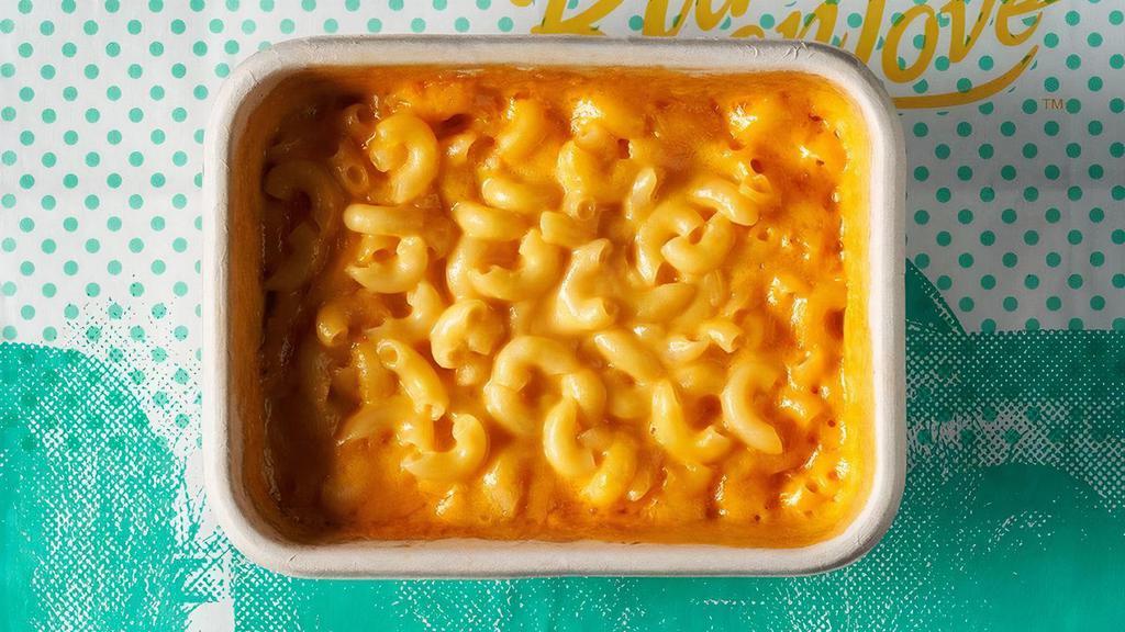Mac and Cheese · Made with Gluten Free Noodles. *Regular contains dairy . *Vegan contains sunflower