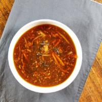 B6. Hot and Sour Soup · Hot and spicy.