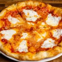 Napoli Pizza · Marinara sauce, fresh mozzarella.