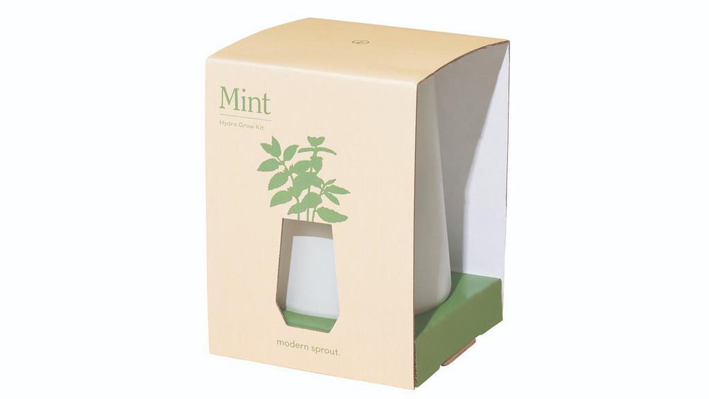 Mint Indoor Garden Kit · The Tapered Tumbler Collection is outfitted with a passive hydroponic system that includes a stainless steel net pot, organic seeds, soilless growing medium, plant food and instructions for success. Just add water.