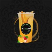 Passion Fruit Mixed Juice · A refreshing combination of passion fruit juice mixed with fresh house-made strawberry and m...