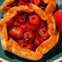 Galettes · Our handmade Galettes come with seasonal fresh baked fruit or veggies surrounded by a crispy...