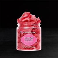 Strawberry Sour Belts · You will love the aroma of freshly picked strawberry in these lightly sugar sanded candy bel...