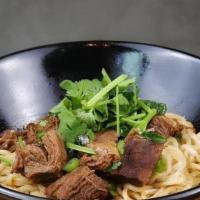 Beef-Stew Noodle 秘制牛肉小面 · Caution: This item is preferred for dine-in. A must-try traditional Chinese noodle dish. Thi...