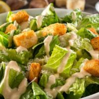 Caesars Salad · Lettuce, croutons, fresh Parmesan cheese.