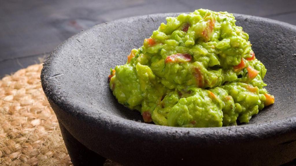 FRESH GUACAMOLE · Prepared just the way you like it -- with fresh avocados, spicy serrano chiles and a special blend of herbs and spices.