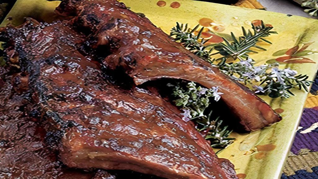 BBQ Pork Ribs 2-3lbs · Fully cooked.