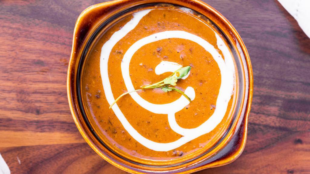 BLACK DAIRY DAL (Dal Makhani) · Whole Black Lentils cooked in a buttery, creamy, and flavorful masala.
*Contains Dairy
