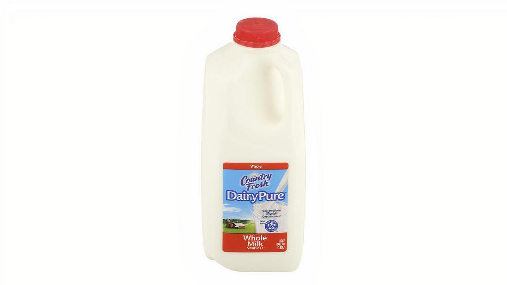 Whole Milk 1/2 Gallon · 
