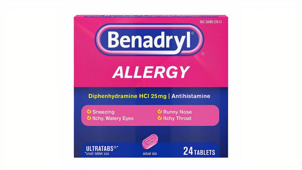 Benadryl Allergy Tablets 24 ct  · 