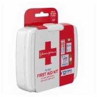 First Aid Kit 12 items See Back Panel  · 1.Purse
2.Backpack
3.Luggage
4.Gym Bag