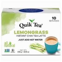 Quik Tea Lemongrass Chai Tea 8.5 oz · 
