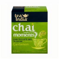 Tea India Chai Moments Chai Tea Latte Mix Cardamom - 10 CT 10 ct  · 