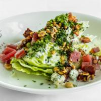 Wedge Salad · Nuts & Seeds, Blue Cheese & Bacon
