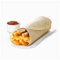 Hash Brown Scramble Burrito · A hearty morning meal of sliced Chick-fil-A Nuggets, crispy Hash Browns, scrambled eggs and ...