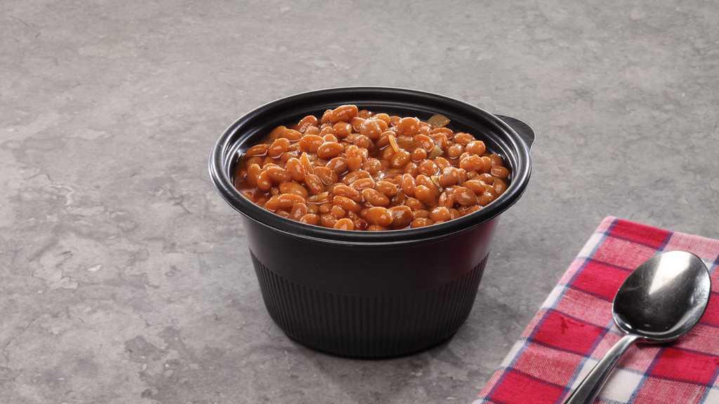 Beans · 16 oz container.