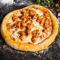 BBQ Chicken · Juicy chicken breasts, red onions, tomatoes, mozzarella, and BBQ sauce cooked on our homemad...