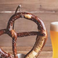 German Pretzel · A WOB original and tavern favorite. A giant Bavarian pretzel baked soft on the inside, crisp...